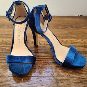Sole Society Royal Blue Heels